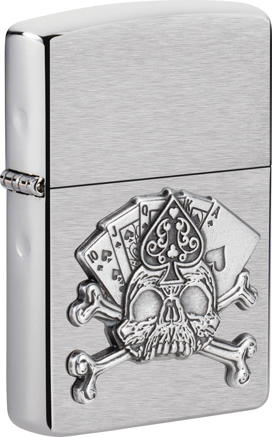 Card Skull Emblem Lighter