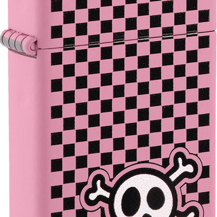 Checkered Skull Lighter