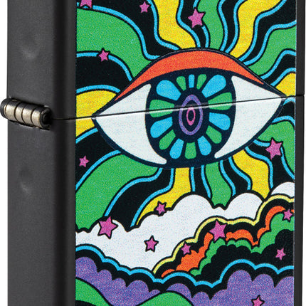 Black Light Eye Design Lighter