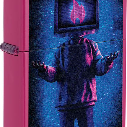 Flame TV Man Lighter