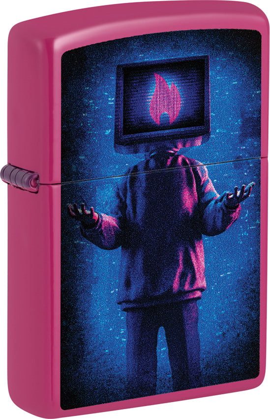 Flame TV Man Lighter