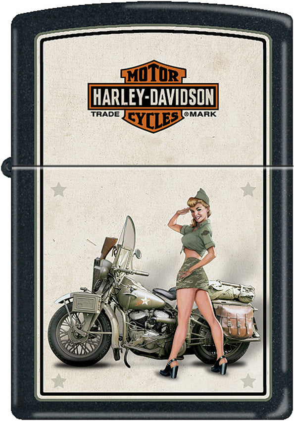 Harley US Army Pinup
