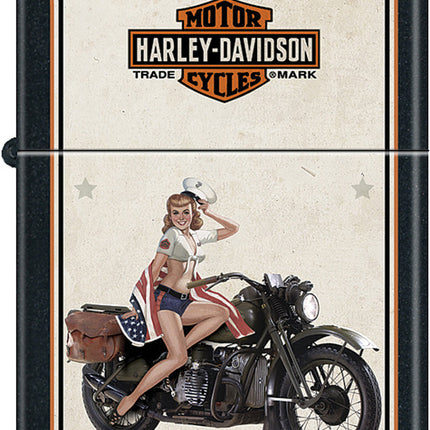 Harley US Marine Pinup