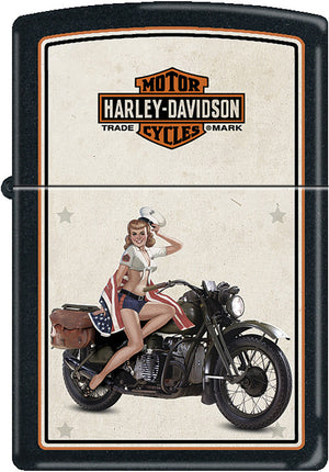 Harley US Marine Pinup