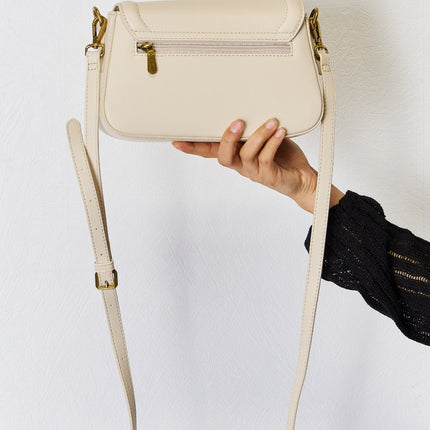 David Jones PU Leather Crossbody Bag