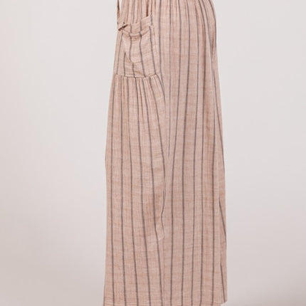 SAGE + FIG Cotton Gauze Wash Stripe Pants