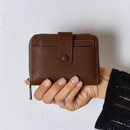 David Jones PU Leather Mini Wallet