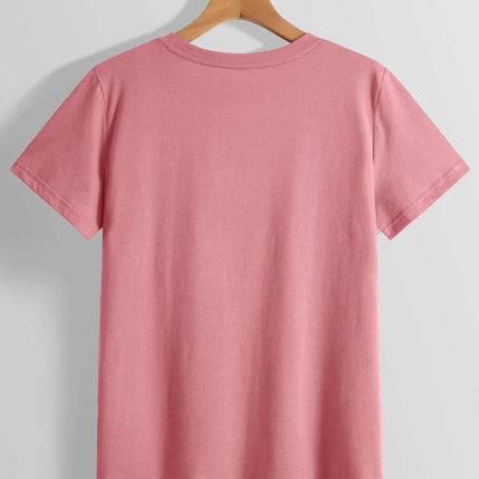 Lucky Clover Round Neck T-Shirt