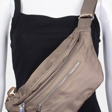 Fame Nylon Crossbody Bag with Adjustable Strap