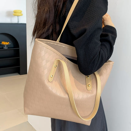 PU Leather Large Tote Bag