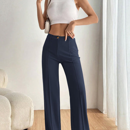 High Waist Wide Leg Pants