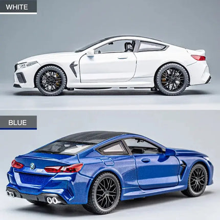 1:32 BMW M8 IM Supercar Alloy Diecasts & Toy Vehicles Metal Toy Car Model Sound and light Collection Kids Toy - Vickie Lynn's
