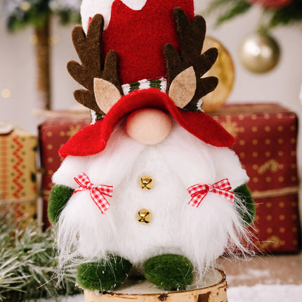 2-Pack Christmas Reindeer Gnomes