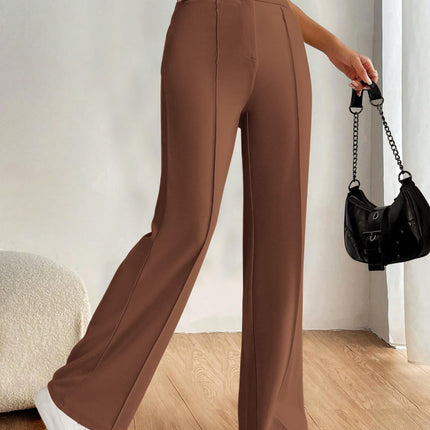 High Waist Wide Leg Pants