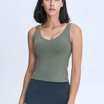 Millennia V Neck Active Tank