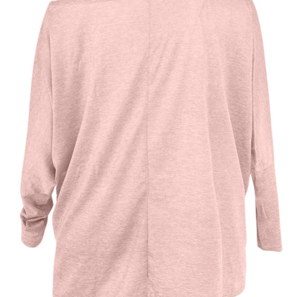 One Shoulder Long Sleeve T-Shirt