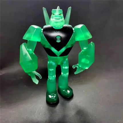 Genuine Ben Tennyson 10 Anime Figure Doll Monster Figure Toys Ben10 Omnitrix Table Ornaments Gifts for Children