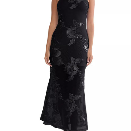 Floral Tube Dress with Scarf