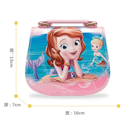Disney Frozen 2 Elsa Anna Princess Children's Toys Shoulder Bag Girl Sofia Princess Baby Handbag Kid Fashion Shopping Bag Gi