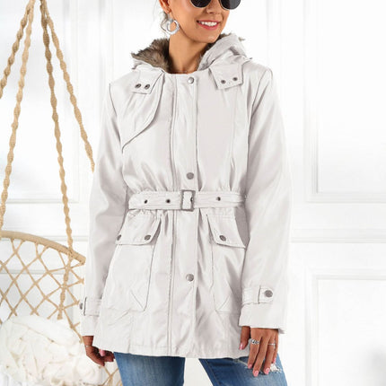 Ivy Lane Full Size Hooded Jacket with Detachable Liner (Three-Way Wear)