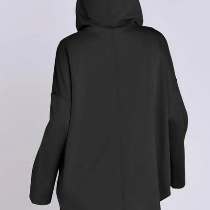 Quarter Zip Long Sleeve Hoodie