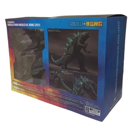 SHM Godzilla Vs Kingkong Action Figure Movie King of The Monsters Gojira Glue Monster Movable Joints Toys for Kid Boy Gift - Vickie Lynn's