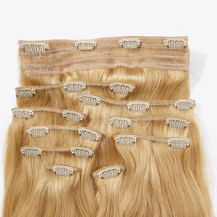 18" 200g #613 Straight Clip-in Hair Extensions Human Hair