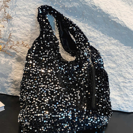 Sequin Polyester Handbag