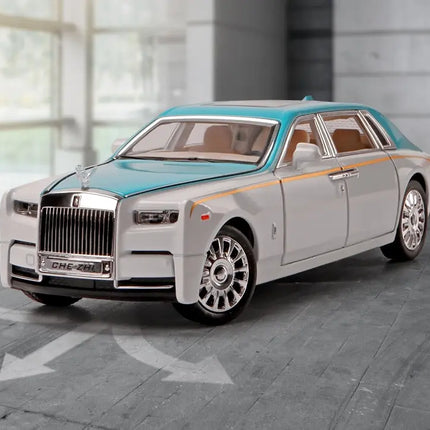 1:24 Rolls Royce Phantom Mansory Alloy Car Diecasts & Toy Vehicles Car Model Sound and light Pull back Car Toys For Kids Gifts