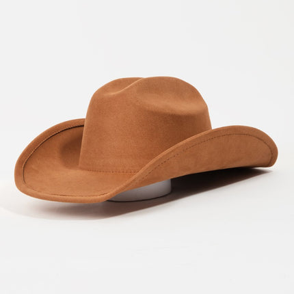 Fame Solid Wide Brim Hat