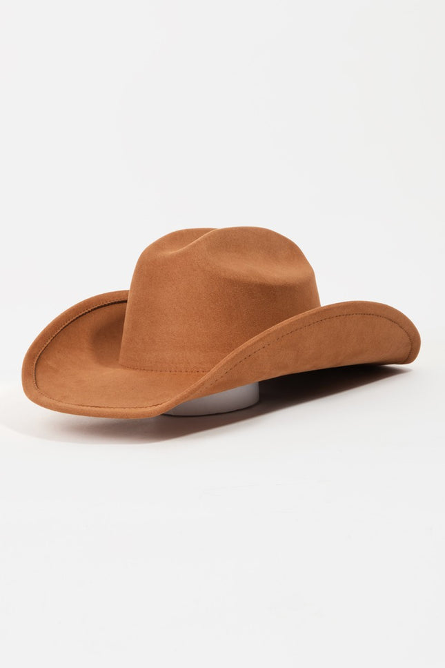 Fame Solid Wide Brim Hat