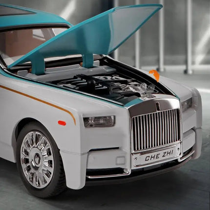 1:24 Rolls Royce Phantom Mansory Alloy Car Diecasts & Toy Vehicles Car Model Sound and light Pull back Car Toys For Kids Gifts
