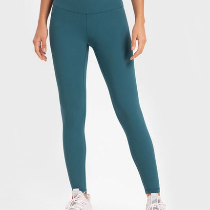 Millennia Highly Stretchy Wide Waistband Yoga Leggings