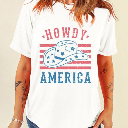 Graphic Round Neck Short Sleeve T-Shirt - Vickie Lynn's