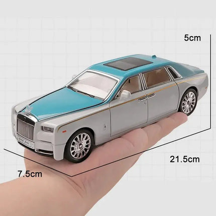 1:24 Rolls Royce Phantom Mansory Alloy Car Diecasts & Toy Vehicles Car Model Sound and light Pull back Car Toys For Kids Gifts
