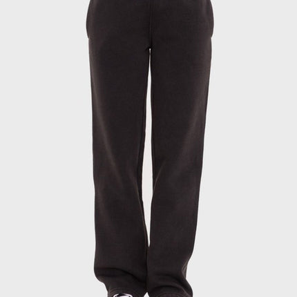 Mono B Elastic Waist Fleece Pants with Pockets