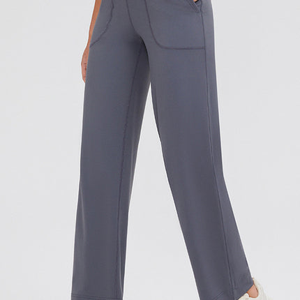 Basic Bae Full Size Drawstring High Waist Pants with Pockets