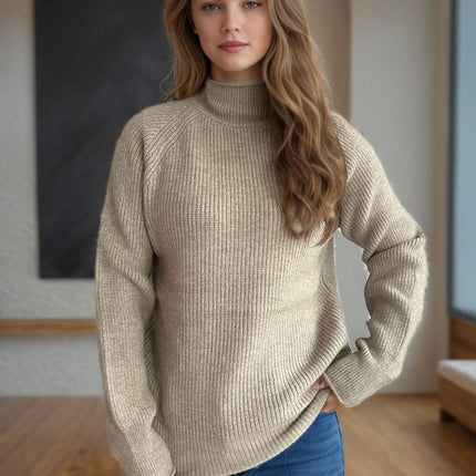 Turtleneck Long Sleeve Sweater