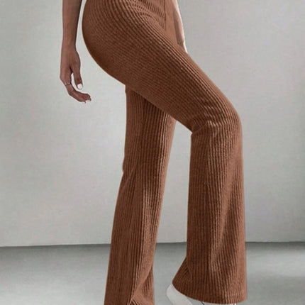 High Waist Bootcut Pants