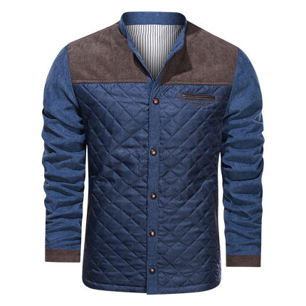 Chaqueta de hombre uniforme abrigo Parka informal ajustado ropa de marca para hombre abrigos de moda