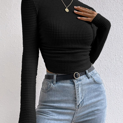 Round Neck Long Sleeve T-Shirt