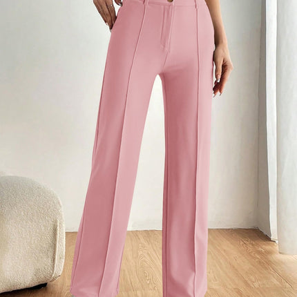 High Waist Wide Leg Pants