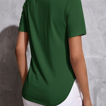 Round Neck Short Sleeve T-Shirt