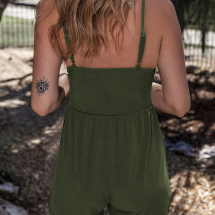 V-Neck Spaghetti Strap Romper