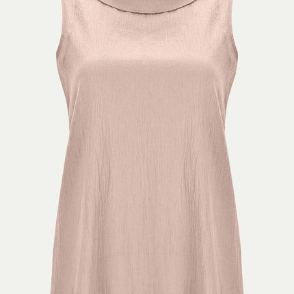 Full Size Round Neck Sleeveless Top