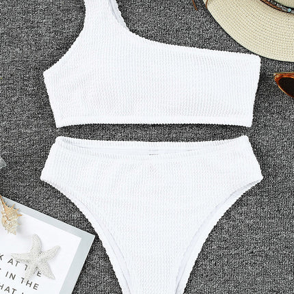 Single Shoulder Bikini Set