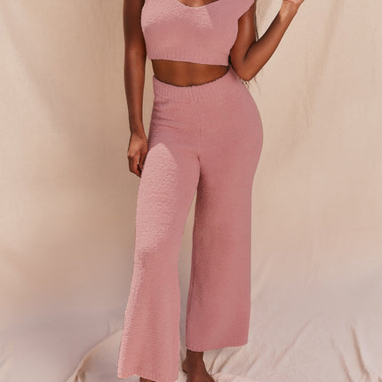 V-Neck Tank and Pants Set