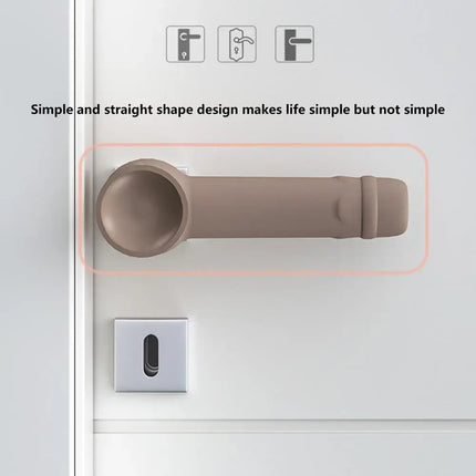 Door Handle Gloves Silicone Covers Anti-Scald With Suction Cup Design Anti Static Door Handle Guard For Flat Square Levers