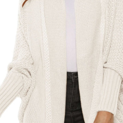 Angel Wings Open Front Batwing Sleeve Cardigan
