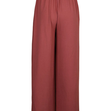 Perfee Frill Tied Wide Leg Pants